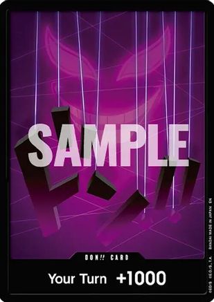 DON!! Card (Donquixote Doflamingo) (Double Pack Set Vol. 9) [The Azure Sea's Seven] DON!!