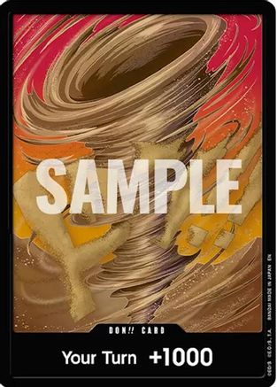 DON!! Card (Crocodile) (Double Pack Set Vol. 9) [The Azure Sea's Seven] DON!!