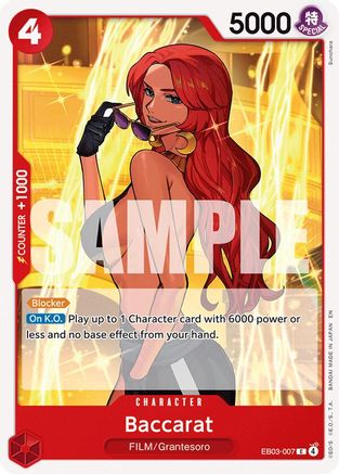 Baccarat [Extra Booster: One Piece Heroines Edition] Common