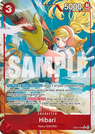 Hibari (Alternate Art) [Extra Booster: One Piece Heroines Edition] Rare