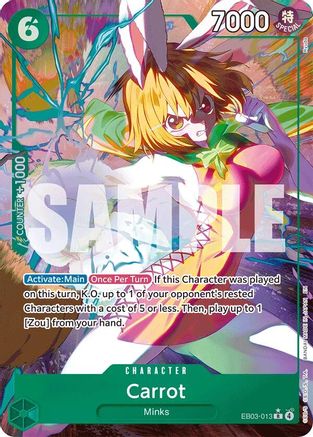 Carrot (Alternate Art) [Extra Booster: One Piece Heroines Edition] Rare