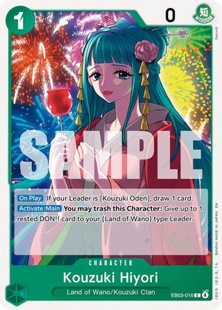 Kouzuki Hiyori [Extra Booster: One Piece Heroines Edition] Common