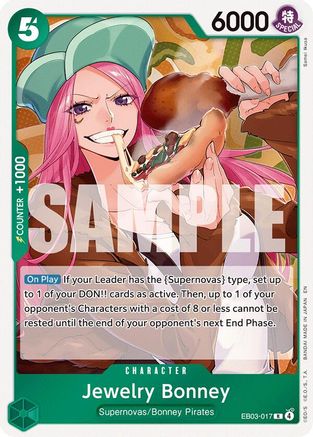 Jewelry Bonney [Extra Booster: One Piece Heroines Edition] Rare