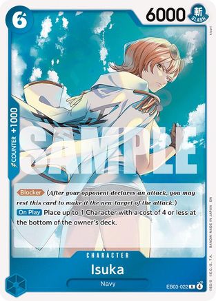 Isuka [Extra Booster: One Piece Heroines Edition] Rare
