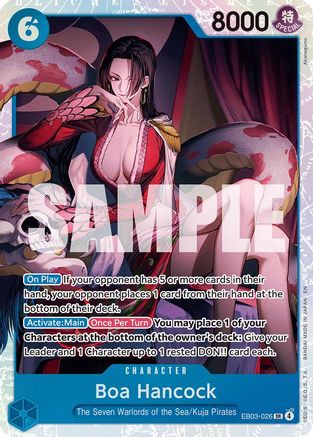 Boa Hancock [Extra Booster: One Piece Heroines Edition] Super Rare