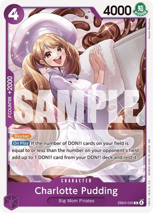 Charlotte Pudding [Extra Booster: One Piece Heroines Edition] Rare