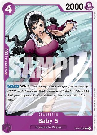Baby 5 [Extra Booster: One Piece Heroines Edition] Common