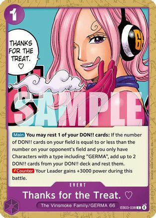 Thanks for the Treat. [Extra Booster: One Piece Heroines Edition] Common