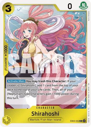 Shirahoshi [Extra Booster: One Piece Heroines Edition] Rare