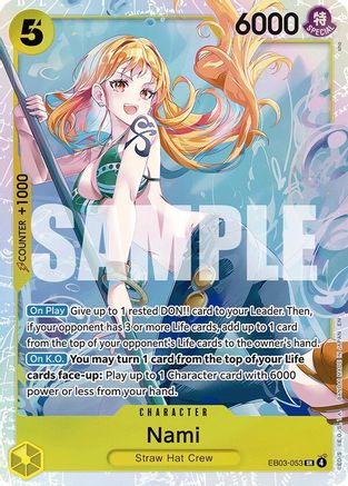 Nami (053) [Extra Booster: One Piece Heroines Edition] Super Rare
