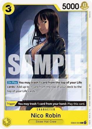 Nico Robin (054) [Extra Booster: One Piece Heroines Edition] Common