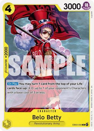 Belo Betty [Extra Booster: One Piece Heroines Edition] Common