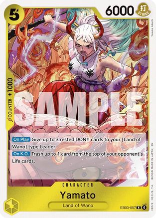 Yamato [Extra Booster: One Piece Heroines Edition] Rare