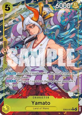 Yamato (Alternate Art) [Extra Booster: One Piece Heroines Edition] Rare