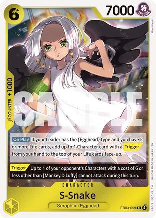 S-Snake [Extra Booster: One Piece Heroines Edition] Rare