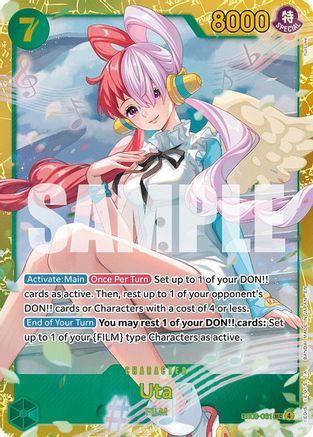 Uta (061) [Extra Booster: One Piece Heroines Edition] Secret Rare