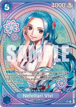 Nefeltari Vivi - 024 (SP) [Extra Booster: One Piece Heroines Edition] Super Rare