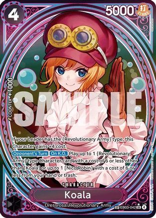 Koala (SP) [Extra Booster: One Piece Heroines Edition] Super Rare