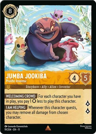 Jumba Jookiba - Prolific Inventor (19/204) Winterspell (Non-Foil)