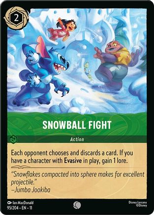 Snowball Fight (95/204) Winterspell (Non-Foil)