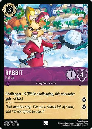 Rabbit - Fed Up (41/204) Winterspell (Non-Foil)