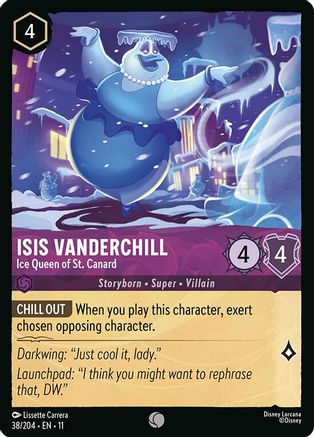 Isis Vanderchill - Ice Queen of St. Canard (38/204) Winterspell (Cold Foil)