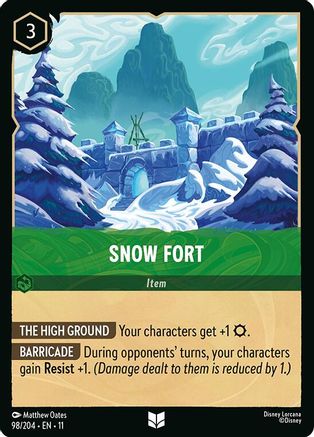 Snow Fort (98/204) Winterspell (Cold Foil)