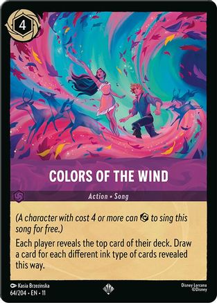Colors of the Wind (64/204) Winterspell (Cold Foil)