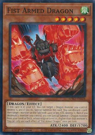 Fist Armed Dragon [BPRO-EN028] Common