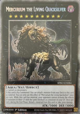 Mercurium the Living Quicksilver (Starlight Rare) [BPRO-EN084] Starlight Rare
