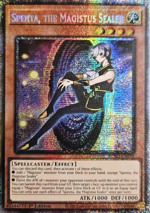 Spenta, the Magistus Sealer (Starlight Rare) [BPRO-EN098] Starlight Rare