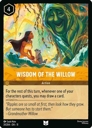Wisdom of the Willow (31/204) Winterspell (Cold Foil)