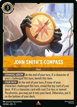 John Smith's Compass (33/204) Winterspell (Cold Foil)