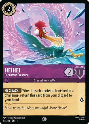 HeiHei - Persistent Presence (58/204) Winterspell (Cold Foil)