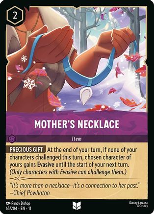 Mother's Necklace (65/204) Winterspell (Cold Foil)