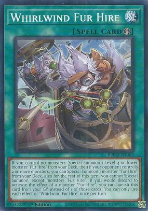 Whirlwind Fur Hire [BPRO-EN062] Common
