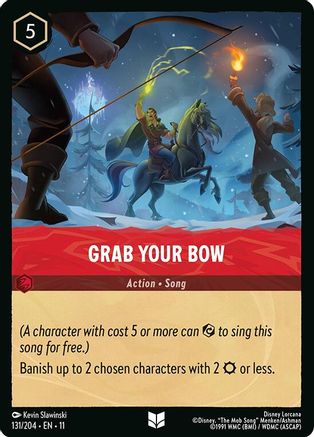 Grab Your Bow (131/204) Winterspell (Cold Foil)