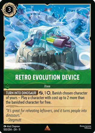 Retro Evolution Device (100/204) Winterspell (Cold Foil)