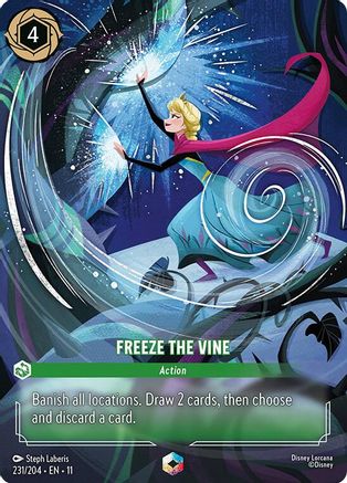Freeze the Vine (Enchanted) (231/204) Winterspell ()