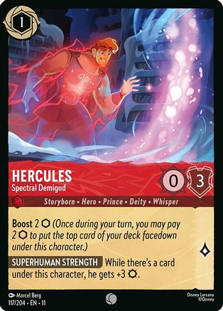 Hercules - Spectral Demigod (117/204) Winterspell (Cold Foil)