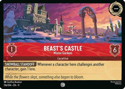 Beast's Castle - Winter Gardens (136/204) Winterspell (Non-Foil)
