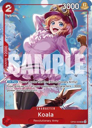 Koala - OP05-006 [Extra Booster: One Piece Heroines Edition] Super Rare