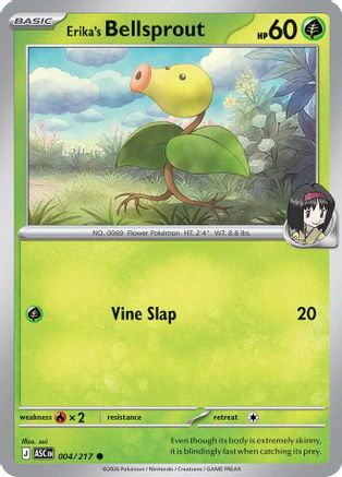 Erika's Bellsprout 004 [ME Ascended Heroes] (Reverse Holofoil)