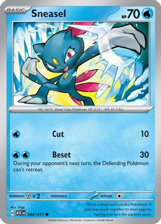Sneasel 044 [ME Ascended Heroes]
