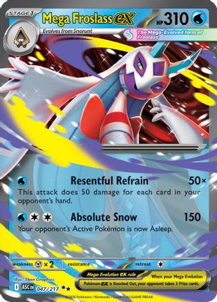 Mega Froslass ex 047/217 [ME Ascended Heroes] (Holofoil)