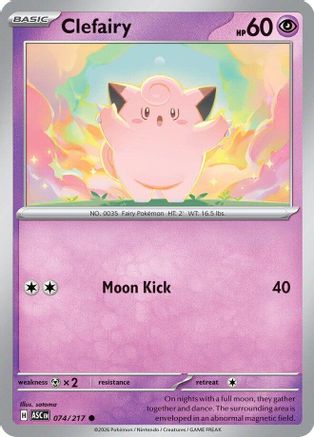 Clefairy 074 [ME Ascended Heroes]