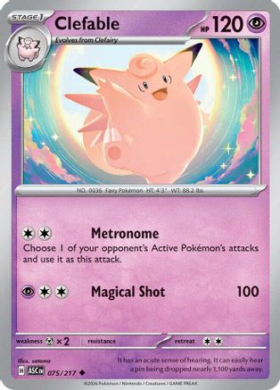 Clefable 075 [ME Ascended Heroes]