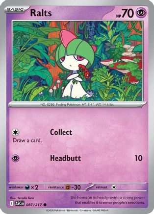 Ralts 087 [ME Ascended Heroes] (Reverse Holofoil)