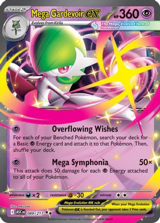 Mega Gardevoir ex 089 [ME Ascended Heroes] (Holofoil)