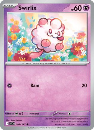 Swirlix 093 [ME Ascended Heroes] (Reverse Holofoil)